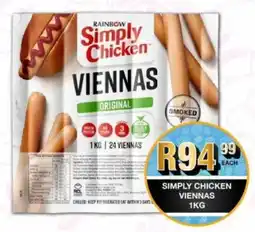 Take 'n Pay Simply chicken viennas offer