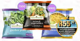 Take 'n Pay Natures garden mixed veg/ garden peas/ sweetcorn offer