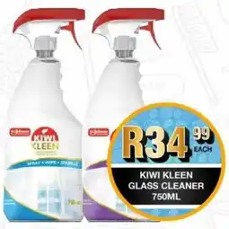 Take 'n Pay Kiwi kleen glass cleaner offer