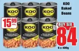 Boxer Koo Baked Beans offer
