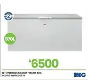 Fair Price KIC 570Ltr WHT Deep Fridge/Freezer KCG570/KCG575 20-137 offer