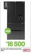 Fair Price Defy 492Ltr Door Fridge DFF440 20-579 offer