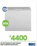 Fair Price KIC 300Ltr WHT Deep Fridge/Freezer KC0030A/KCG305 20-263 offer