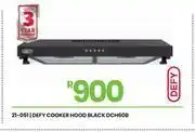 Fair Price Defy Black Cookerhood DCH60B 21-051 offer
