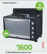 Fair Price Sunbeam 45Ltr Compact Oven 21-586 offer