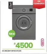 Fair Price Defy 5Kg Dryer DTD236 22-298 offer