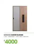 Fair Price Moreno 2 Door Sliding 1235 x 450 x 2160mm 1-281 offer