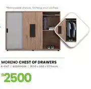 Fair Price Moreno Bedroom Chest Of Drawers 1630 x 380 x 1175mm 4-047 offer