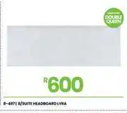 Fair Price Lyra B/Suite Headboard 8-487 offer