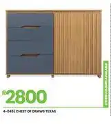 Fair Price Texas Chest Of Draws 4-045 offer