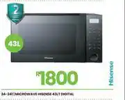Fair Price Hisense 43L Digital Microwave 24-241 offer