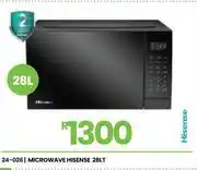 Fair Price Hisense 28L Microwave 24-026 offer