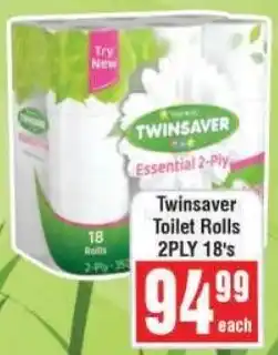 Frontline Twinsaver Toilet Rolls offer