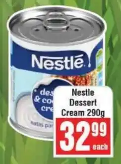 Frontline Nestle Dessert Cream offer