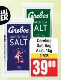 Frontline Cerebos Salt Bag offer