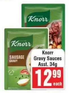 Frontline Knorr Gravy Sauces offer