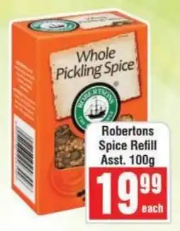 Frontline Robertons Spice Refill offer