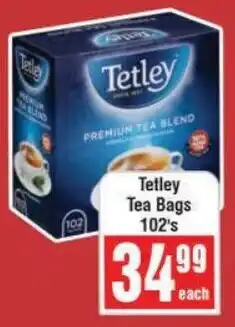 Frontline Tetley Tea Bags offer