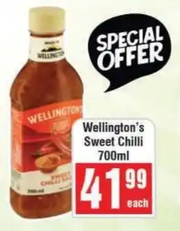 Frontline Wellington's Sweet Chilli offer