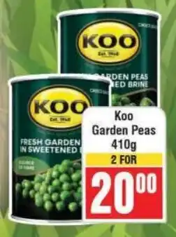 Frontline Koo Garden Peas offer