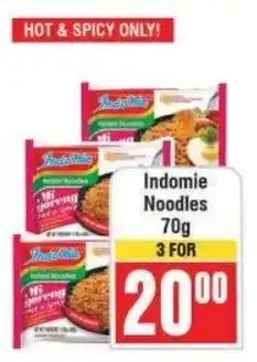 Frontline Indomie Noodles offer