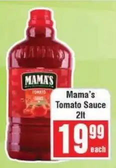 Frontline Mama's Tomato Sauce offer
