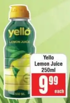 Frontline Yello Lemon Juice offer