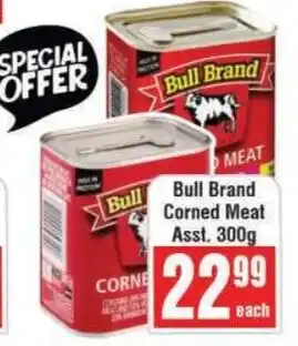 Frontline Bull Brand Corned Meat offer