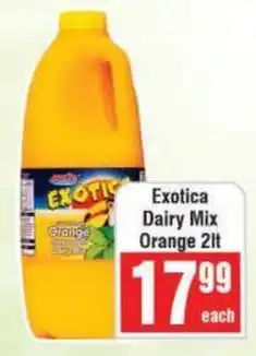 Frontline Exotica Dairy Mix Orange offer