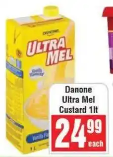 Frontline Danone Ultra Mel Custard offer