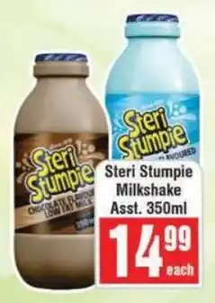 Frontline Steri Stumpie Milkshake offer