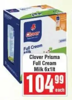 Frontline Clover Prisma Full Cream Milk offer