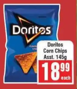 Frontline Doritos Corn Chips offer