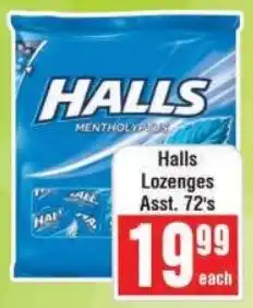Frontline Halls Lozenges offer
