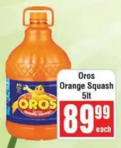 Frontline Oros Orange Squash offer
