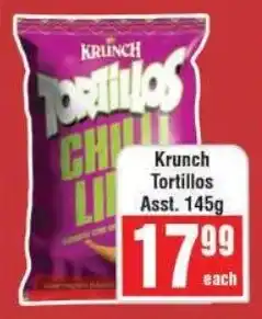 Frontline Krunch Tortillos offer
