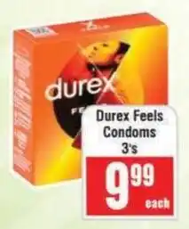 Frontline Durex Feels Condoms offer