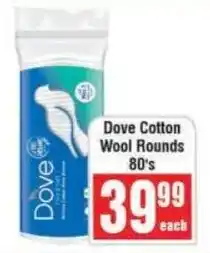 Frontline Dove Cotton Wool Rounds offer