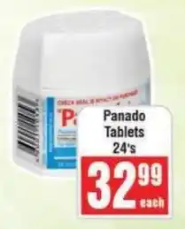 Frontline Panado Tablets offer