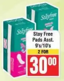 Frontline Stay Free Pads offer