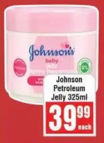Frontline Johnson's Petroleum Jelly offer