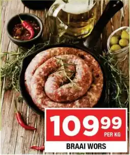Frontline Braai wors offer