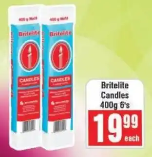 Frontline Britelite Candles offer