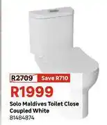 Leroy Merlin Solo Maldives Toilet Close Coupled White 81484874 offer