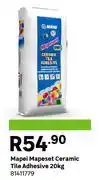 Leroy Merlin Mapei Mapeset Ceramic Tile Adhesive 81411779-20Kg offer