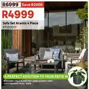 Leroy Merlin Aramis 4 Piece Sofa Set 81503017 offer