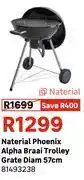 Leroy Merlin Naterial Phoenix Alpha Braai Trolley Grate Dia 57cm 81493238 offer