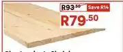 Leroy Merlin Pine Laminate Shelving 21 x 305 x 900mm 81481845 offer