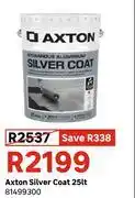 Leroy Merlin Axton Silver Coat 81499300-25Ltr offer