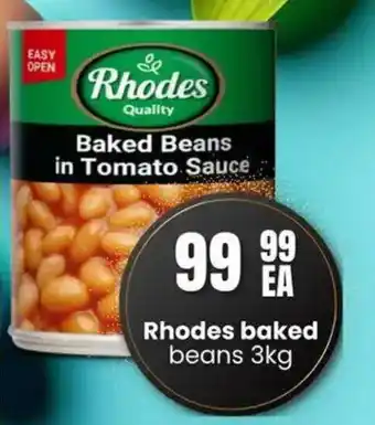 Super Save Rhodes baked beans offer